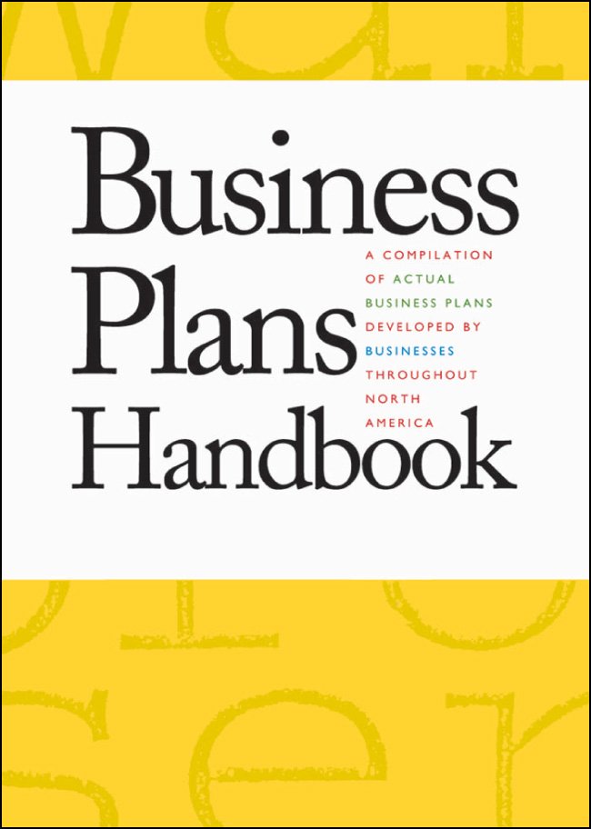 Business Plans Handbook - book cover