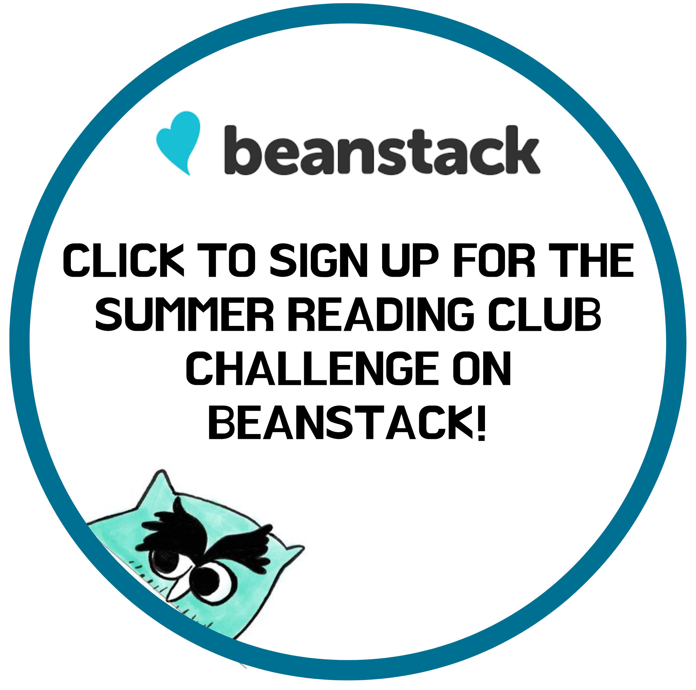 Click to sign up for the Summer Reading Challenge on Beanstack