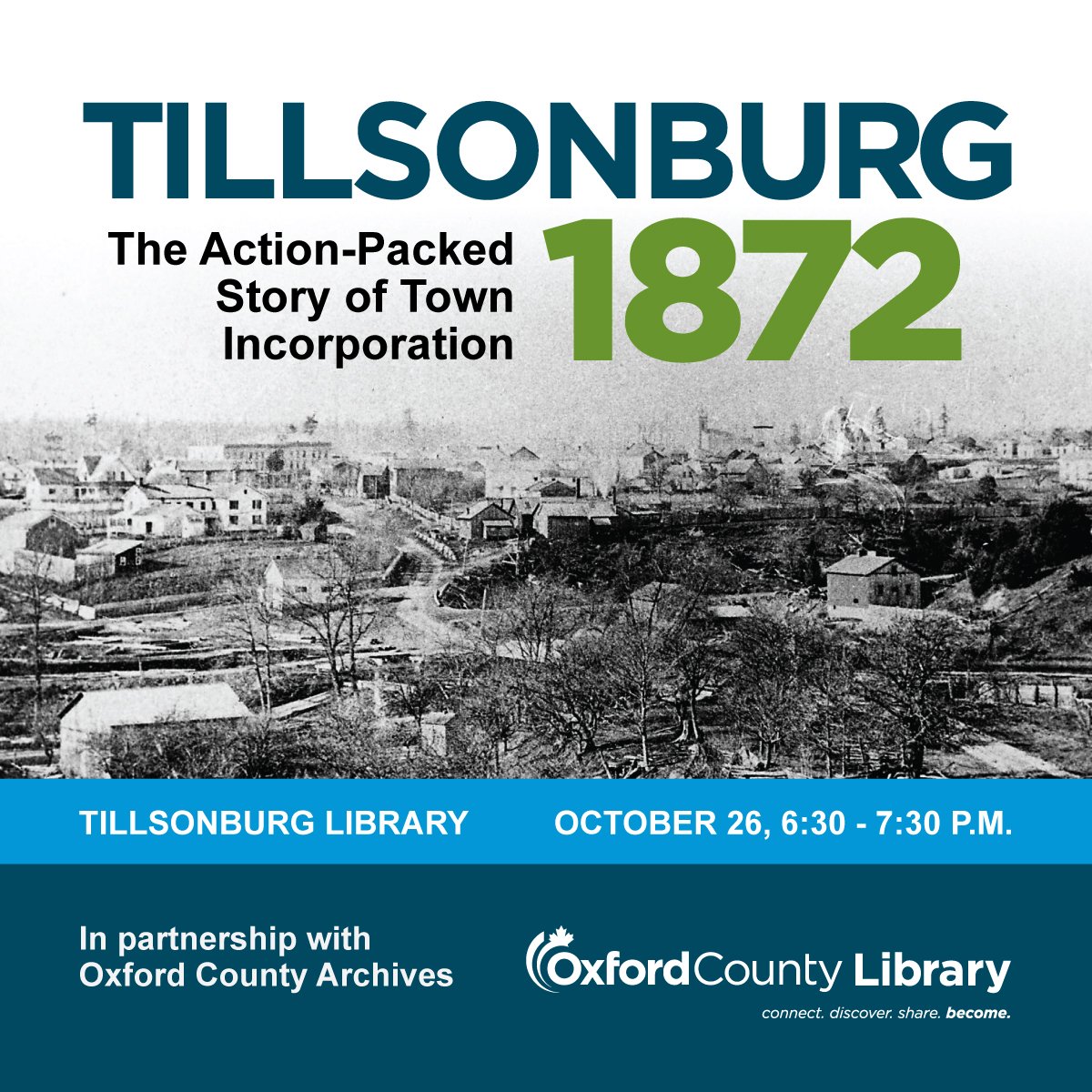 Tillsonburg 1872: The Action-Packed Story of Town Incorporation poster