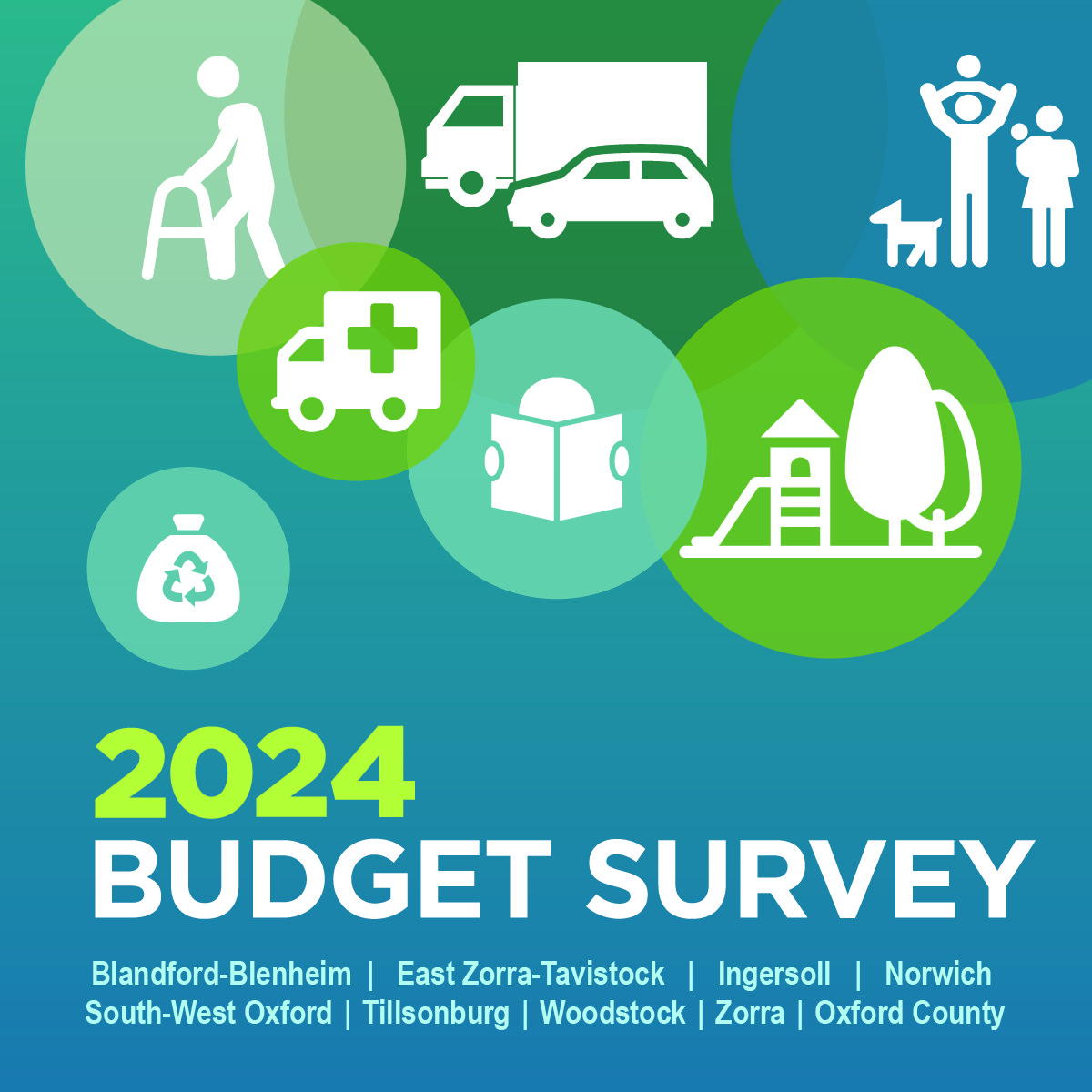 2024 Budget survey graphic
