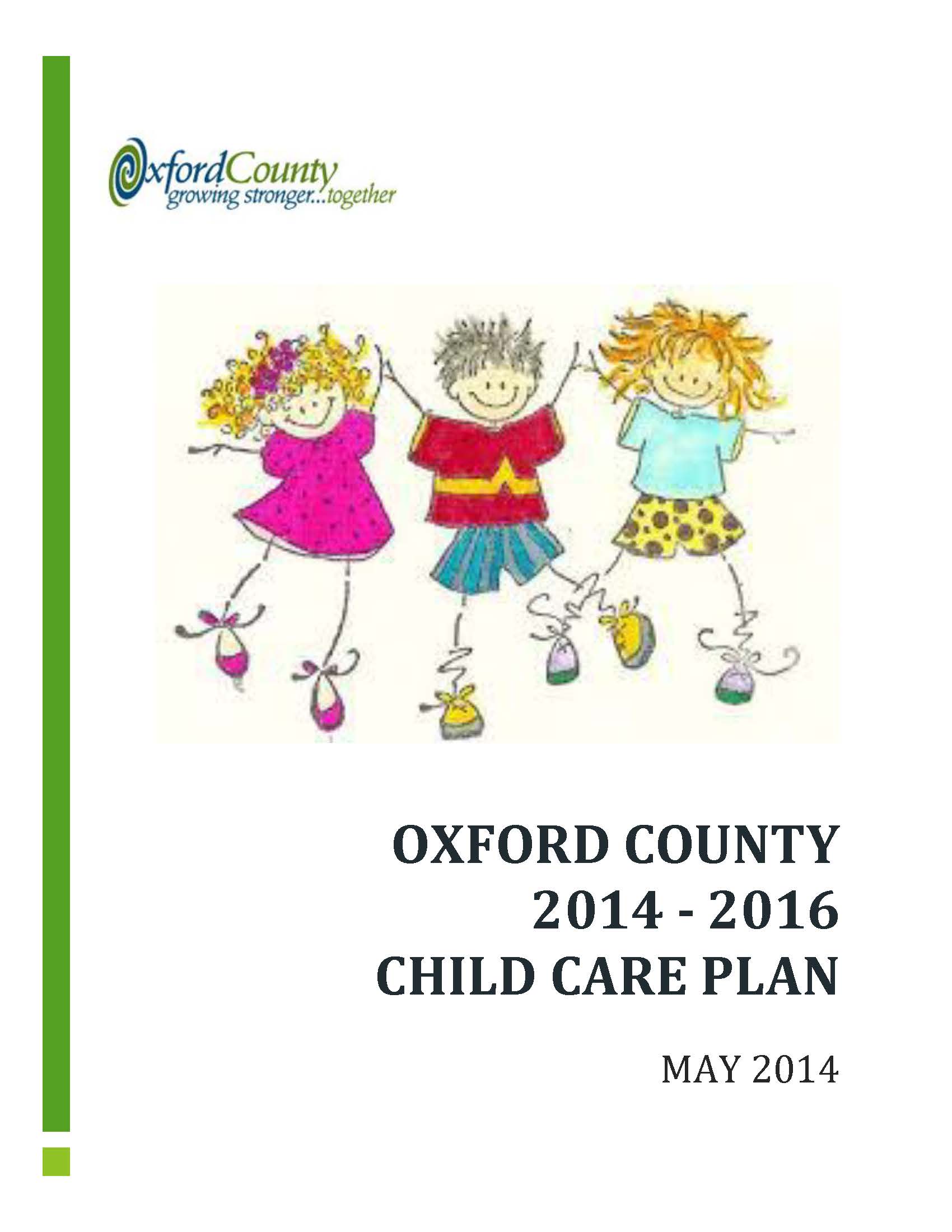 cover image of child care plan