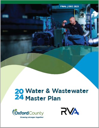 Cover of the Water and Wastewater Master Plan