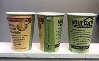 FOG cups in a row