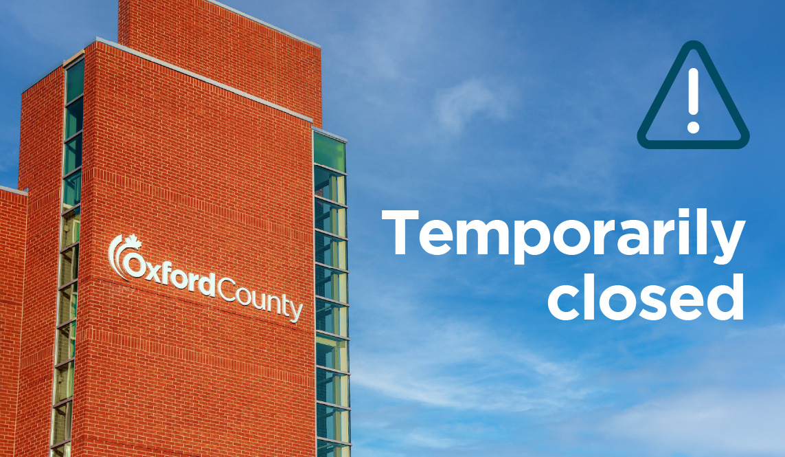 Oxford County Administration Building temporarily closed