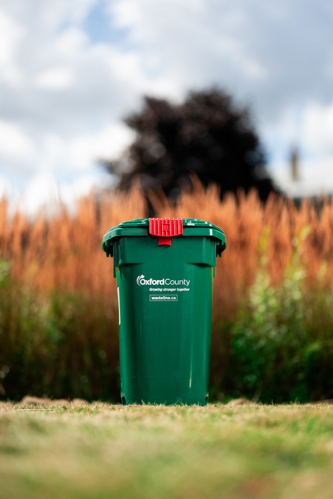 45 litre green bin
