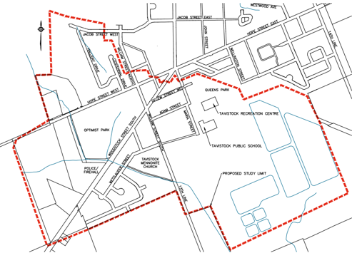 map of study area