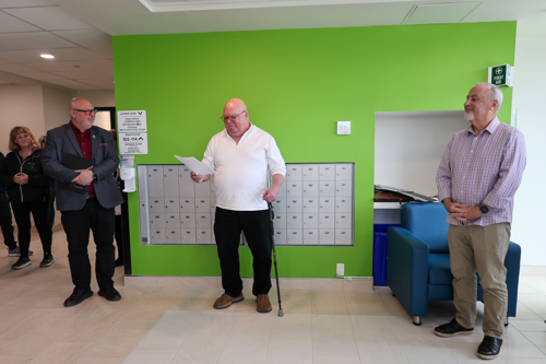 WNPH board director sharing words